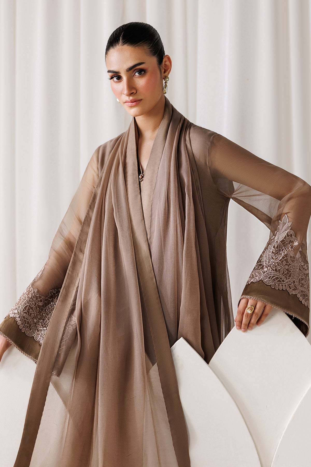 PLAIN CHIFFON DUPATTA-104