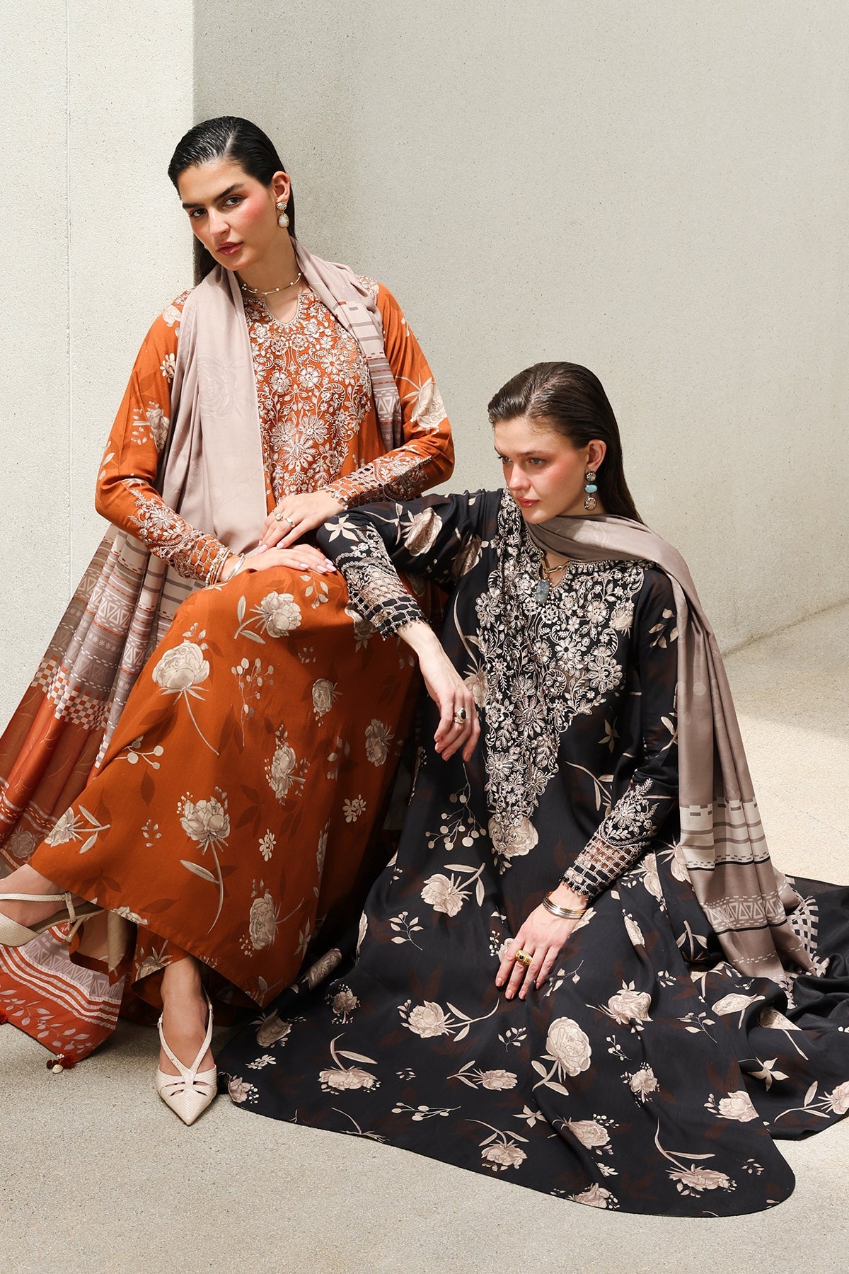 EMBRIODERED VISCOSE SILK SF-4625