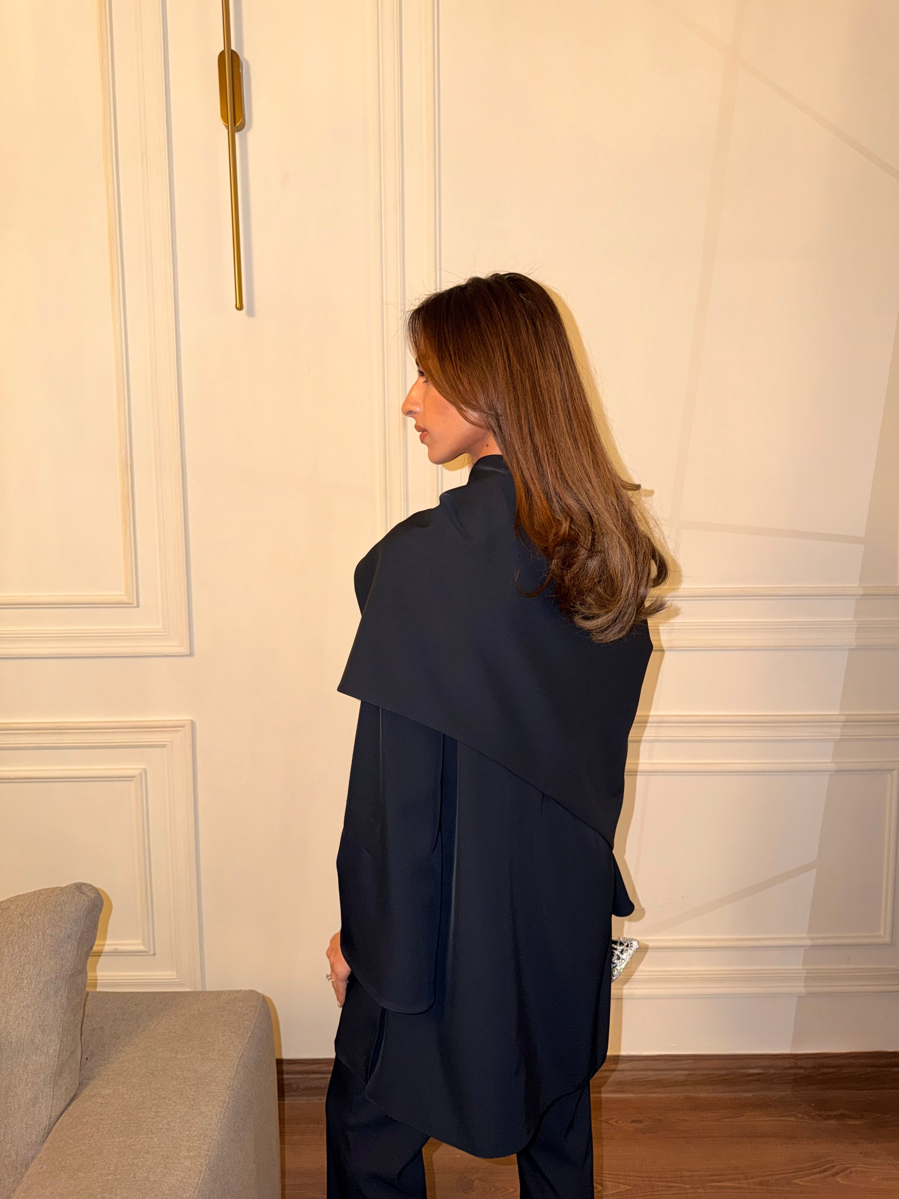Navy Drape Set
