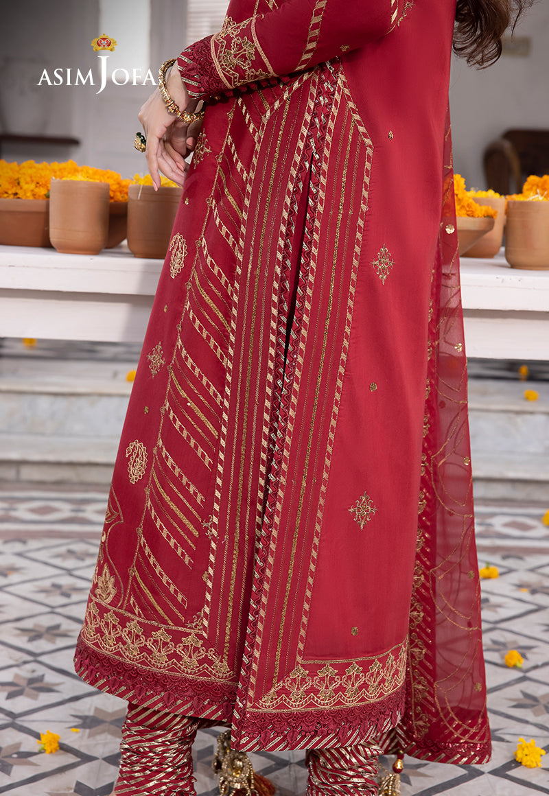 AJABD-24 EMBROIDERED STITCHED 3 PCS