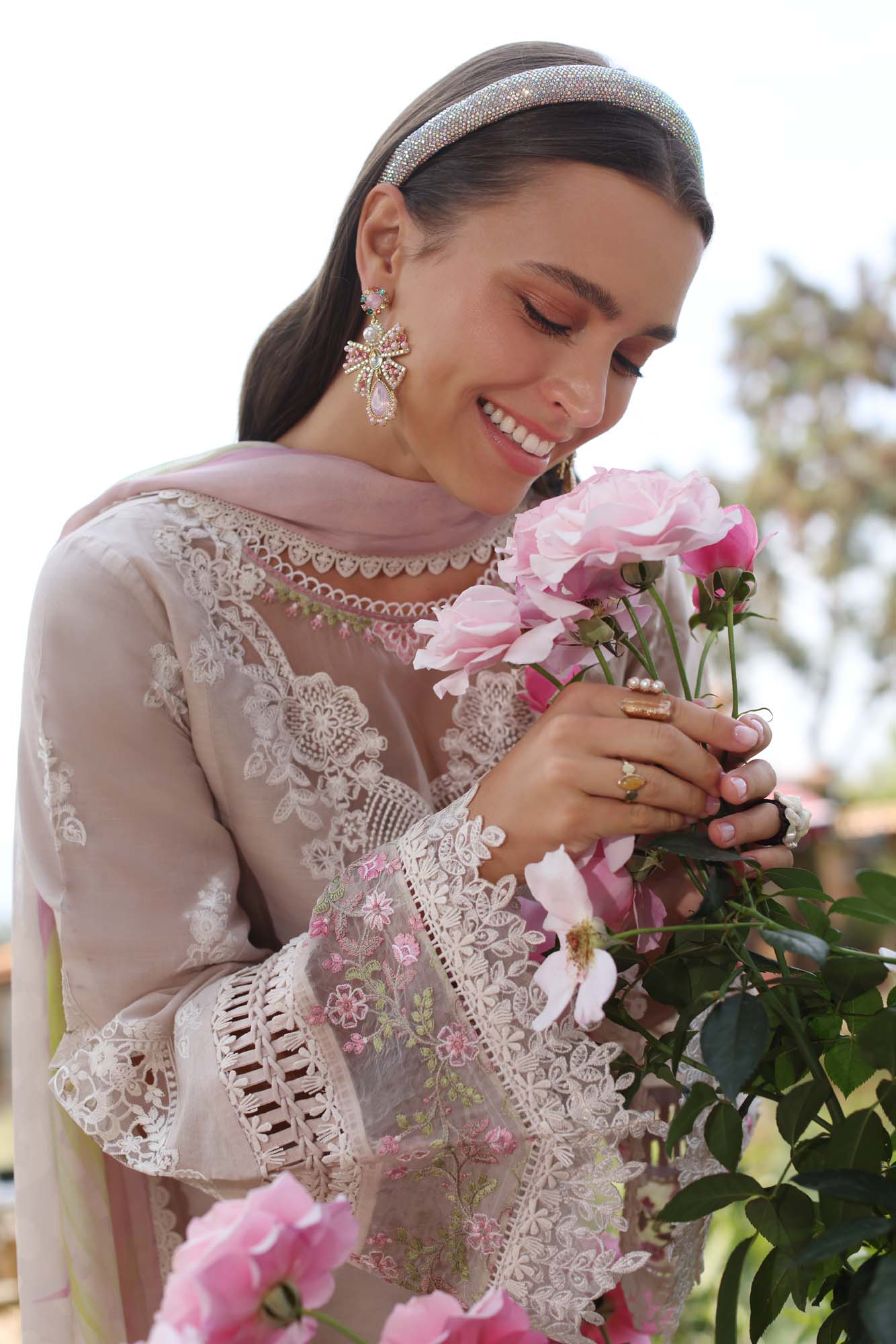 3 Piece Embroidered Jacquard Suit