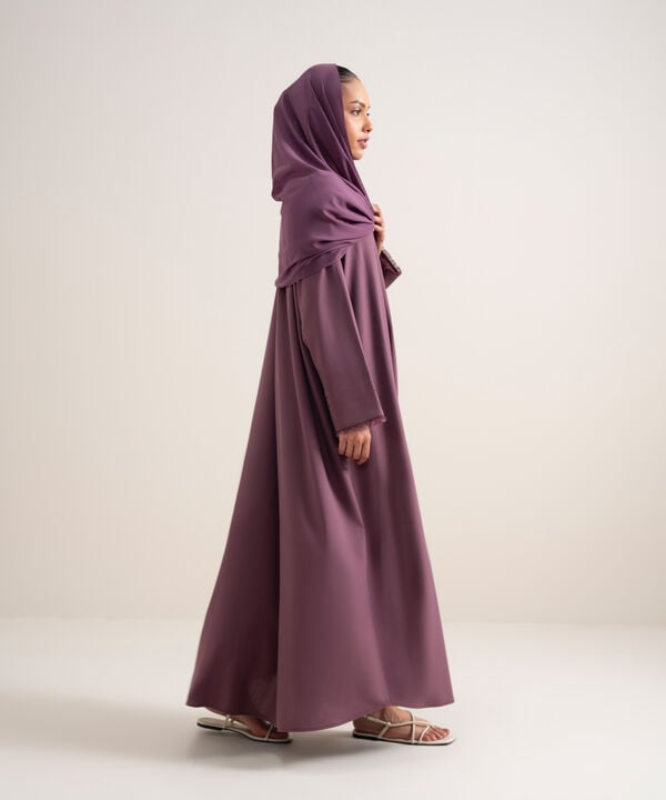 Button Through Raglan Abaya