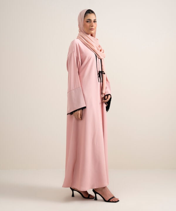 Front-Open Regular Abaya Set