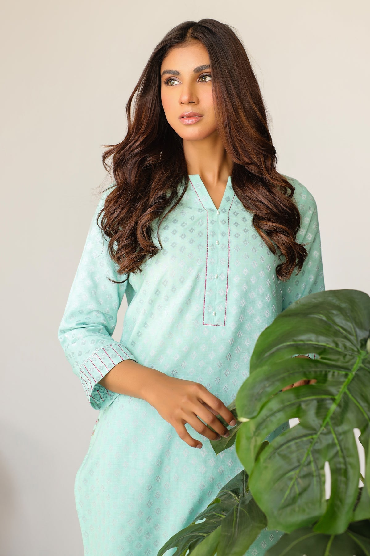 Zari Jacquard - 2 Piece