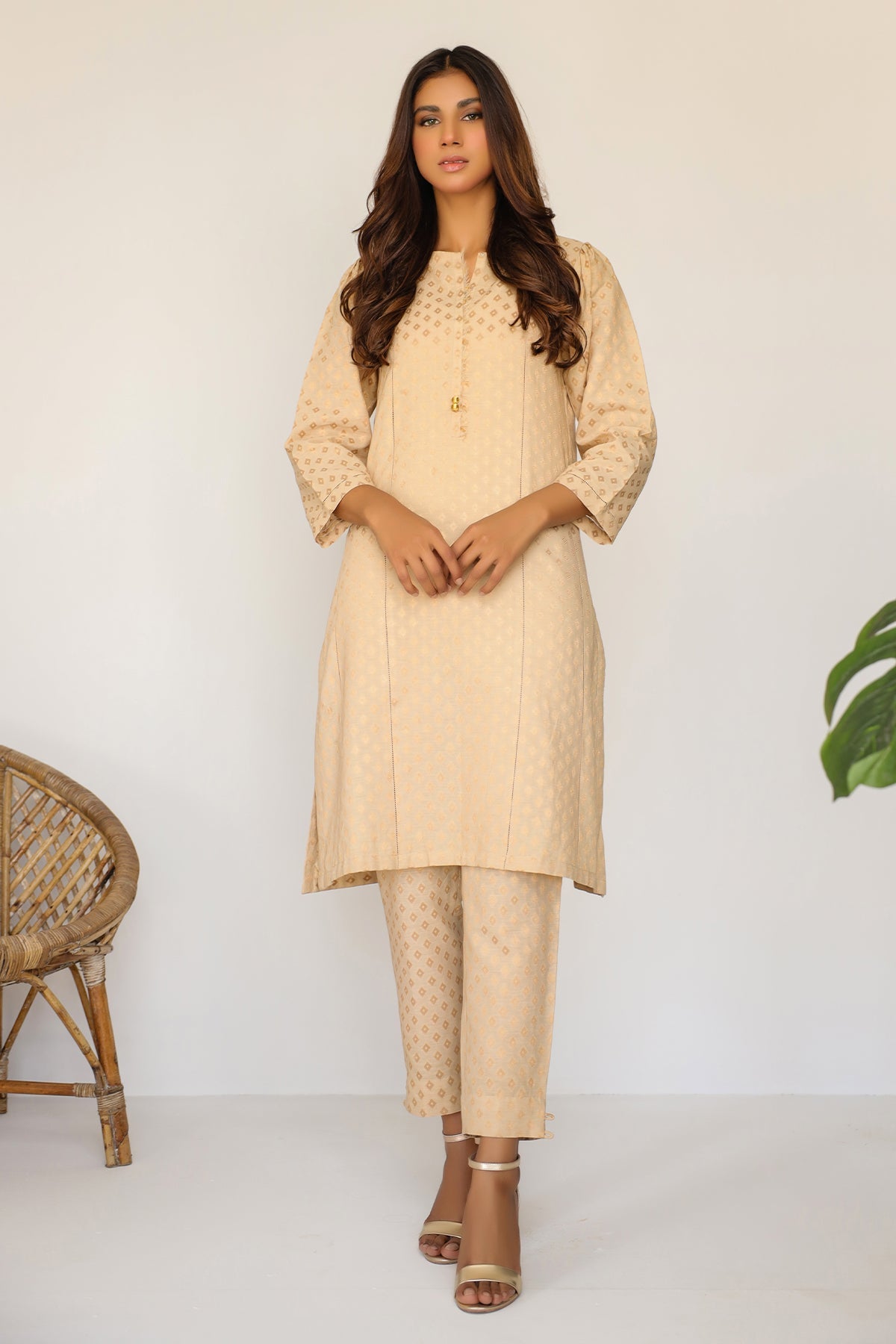 Zari Jacquard - 2 Piece