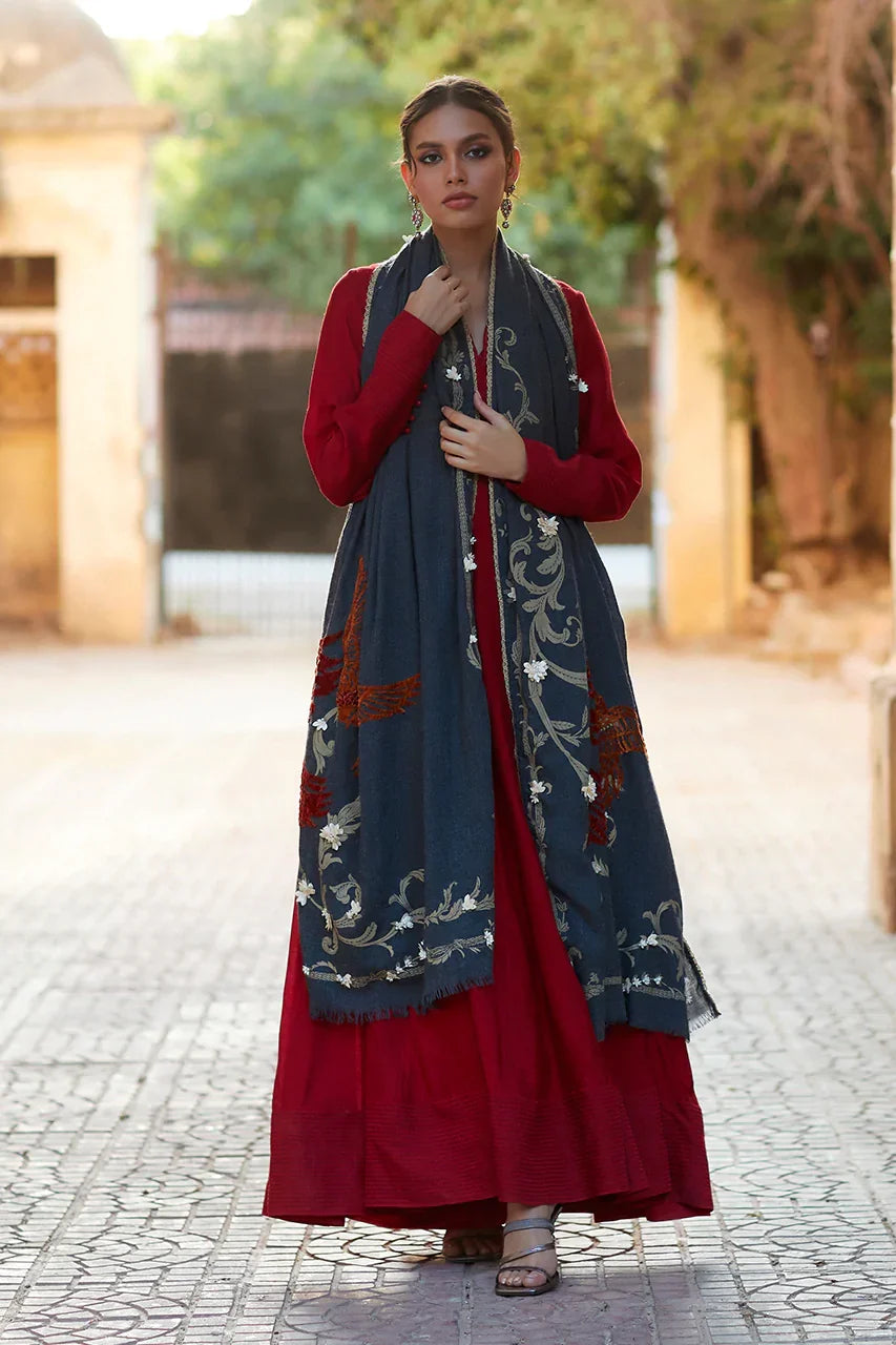 Sunrise Flow Shawl
