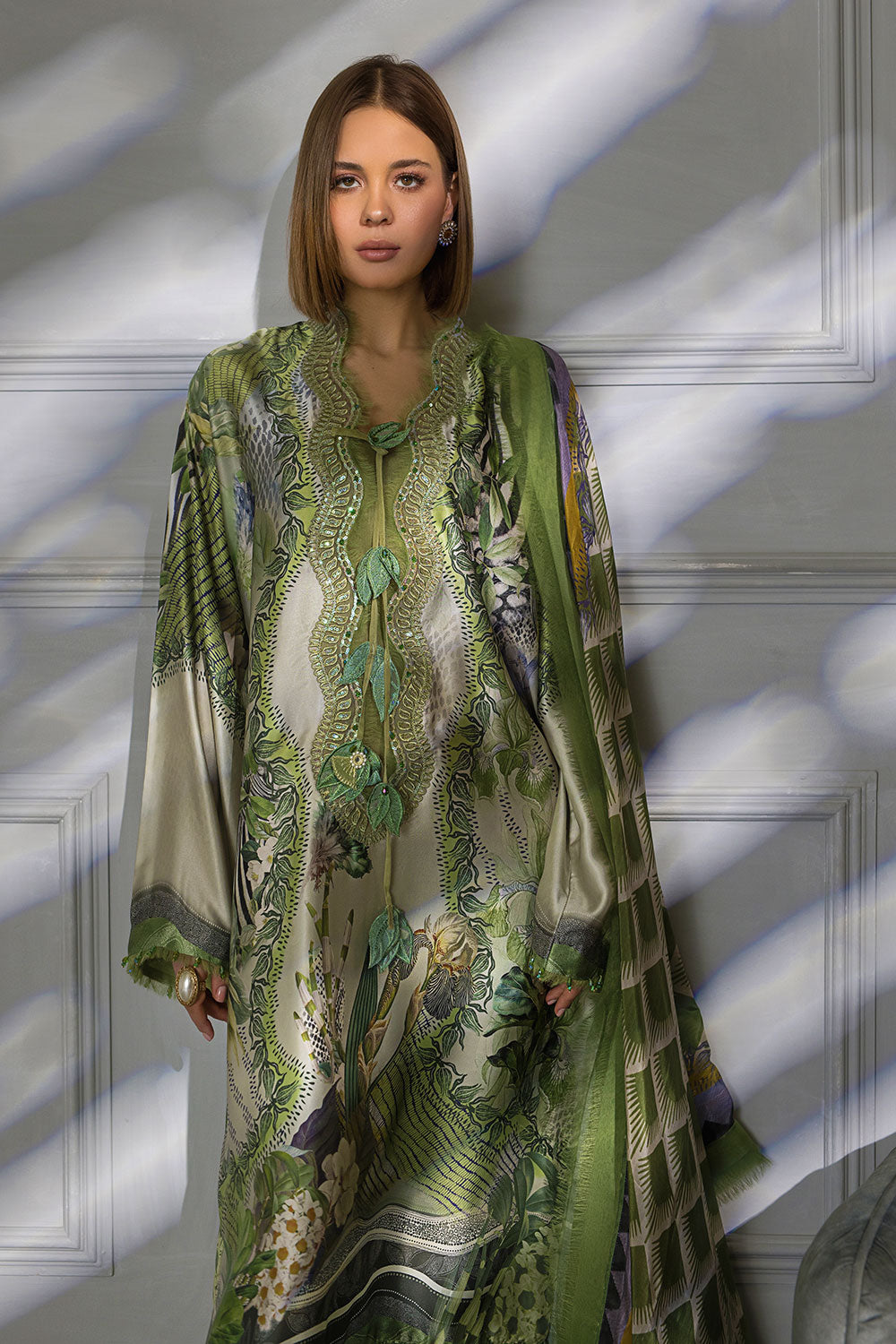 Design 10 Silk Unstitched Collection 2023 (Vol. 2)