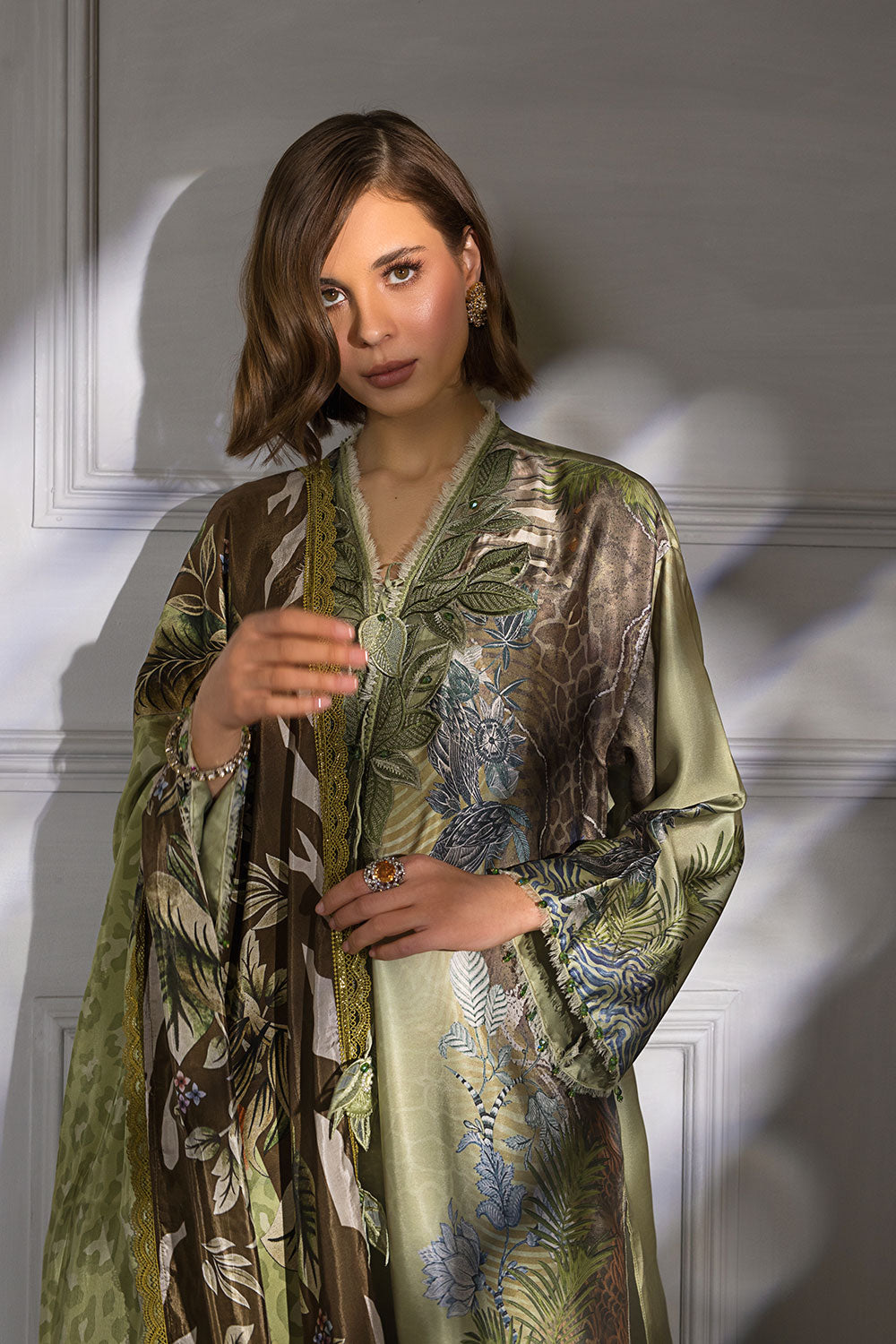 Design 04 Silk Unstitched Collection 2023 (Vol. 2)