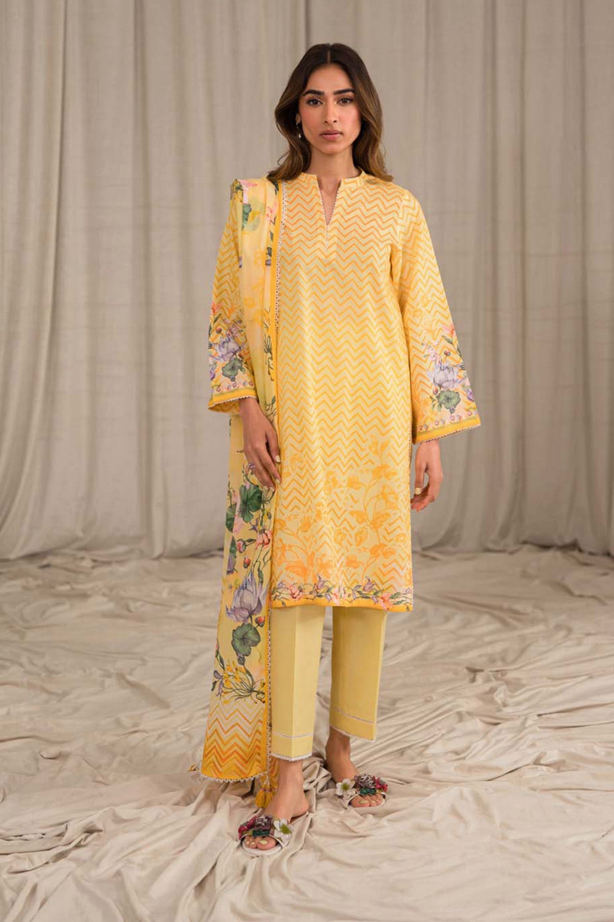 Printed Lawn 3 Piece