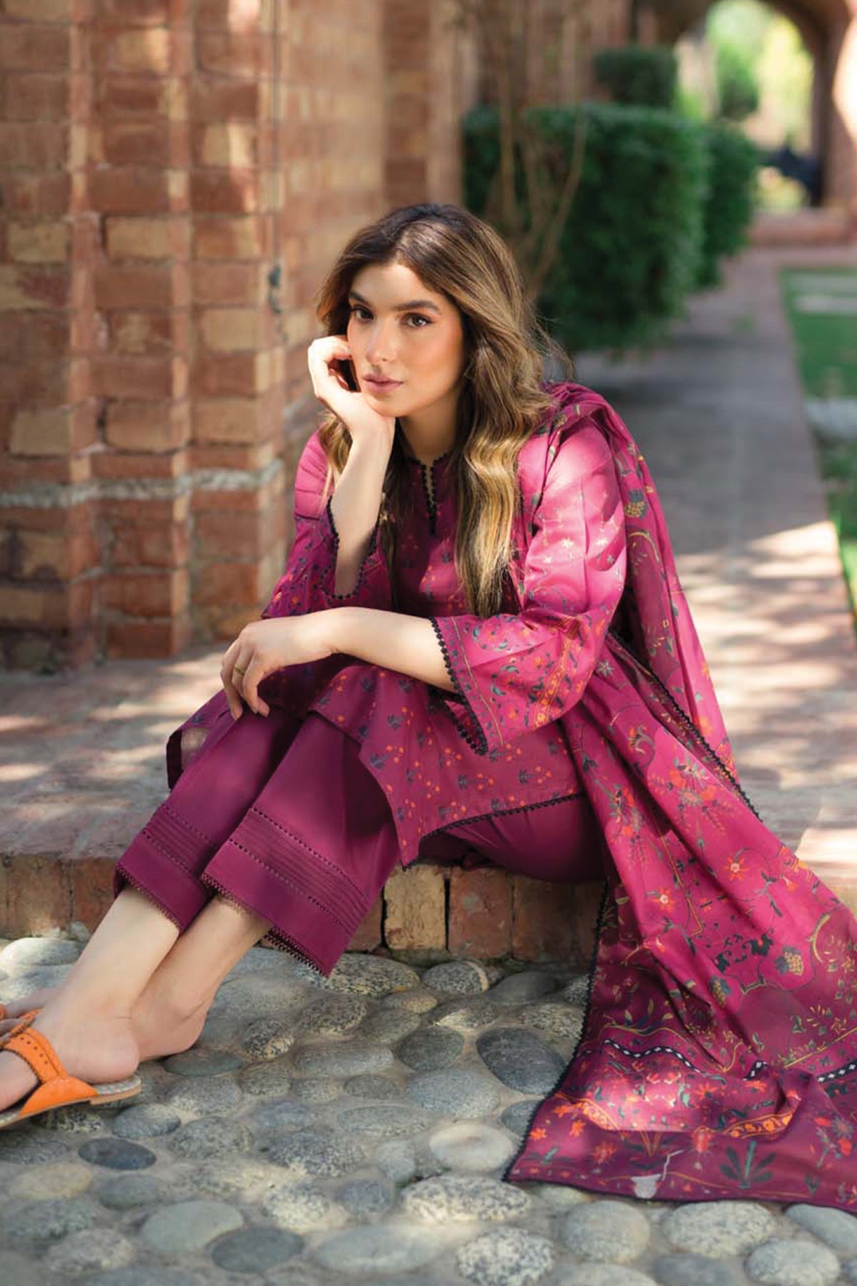 Printed Lawn 3 Piece