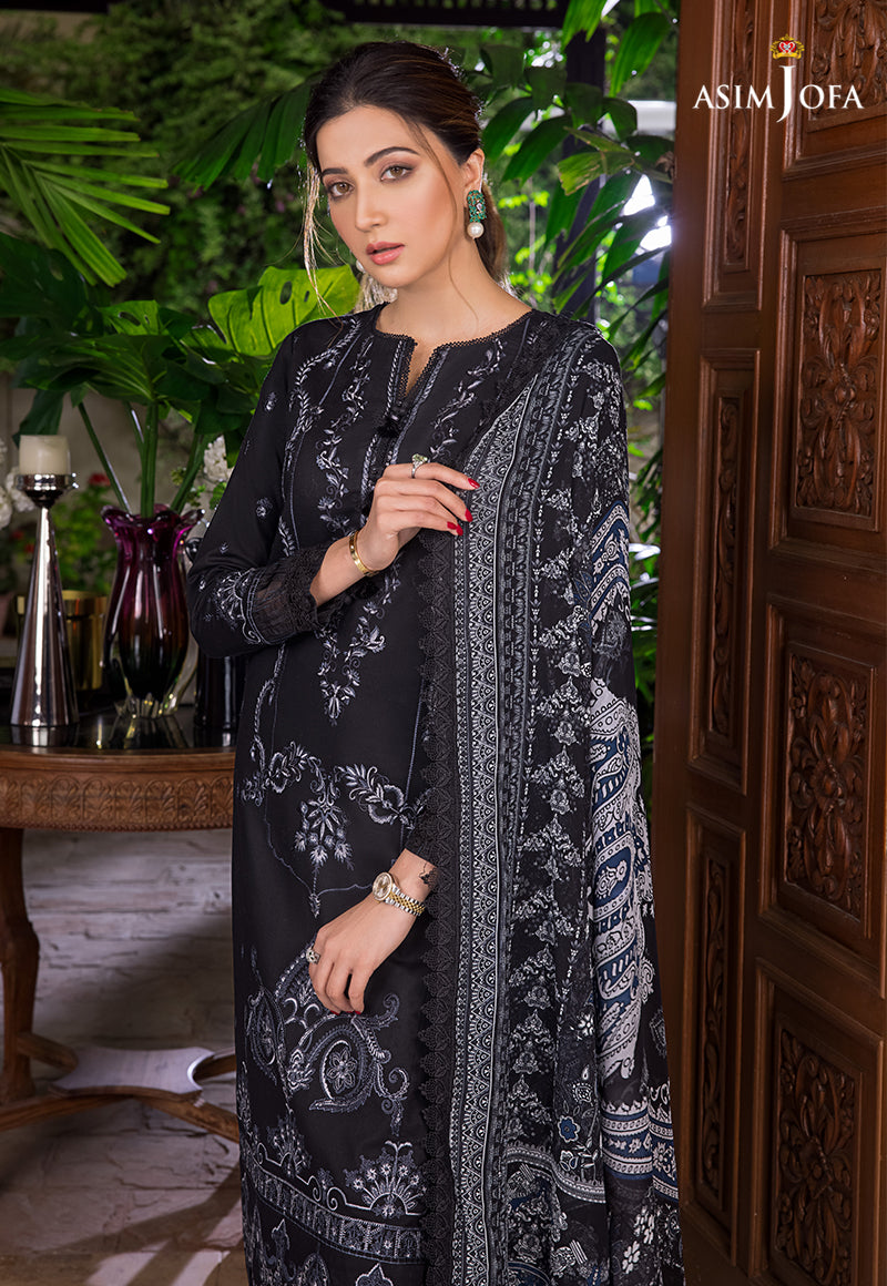 AJAE-08 EMBROIDERED CAMBRIC 3 PCS
