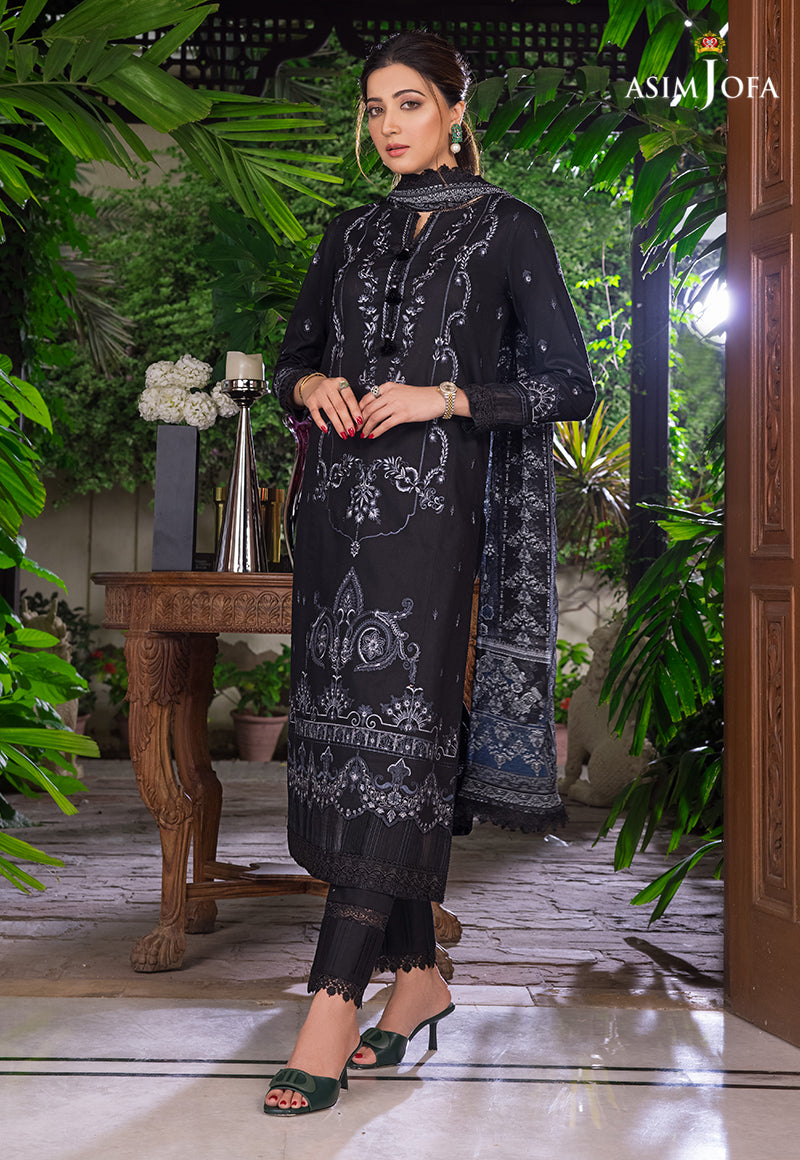 AJAE-08 EMBROIDERED CAMBRIC 3 PCS