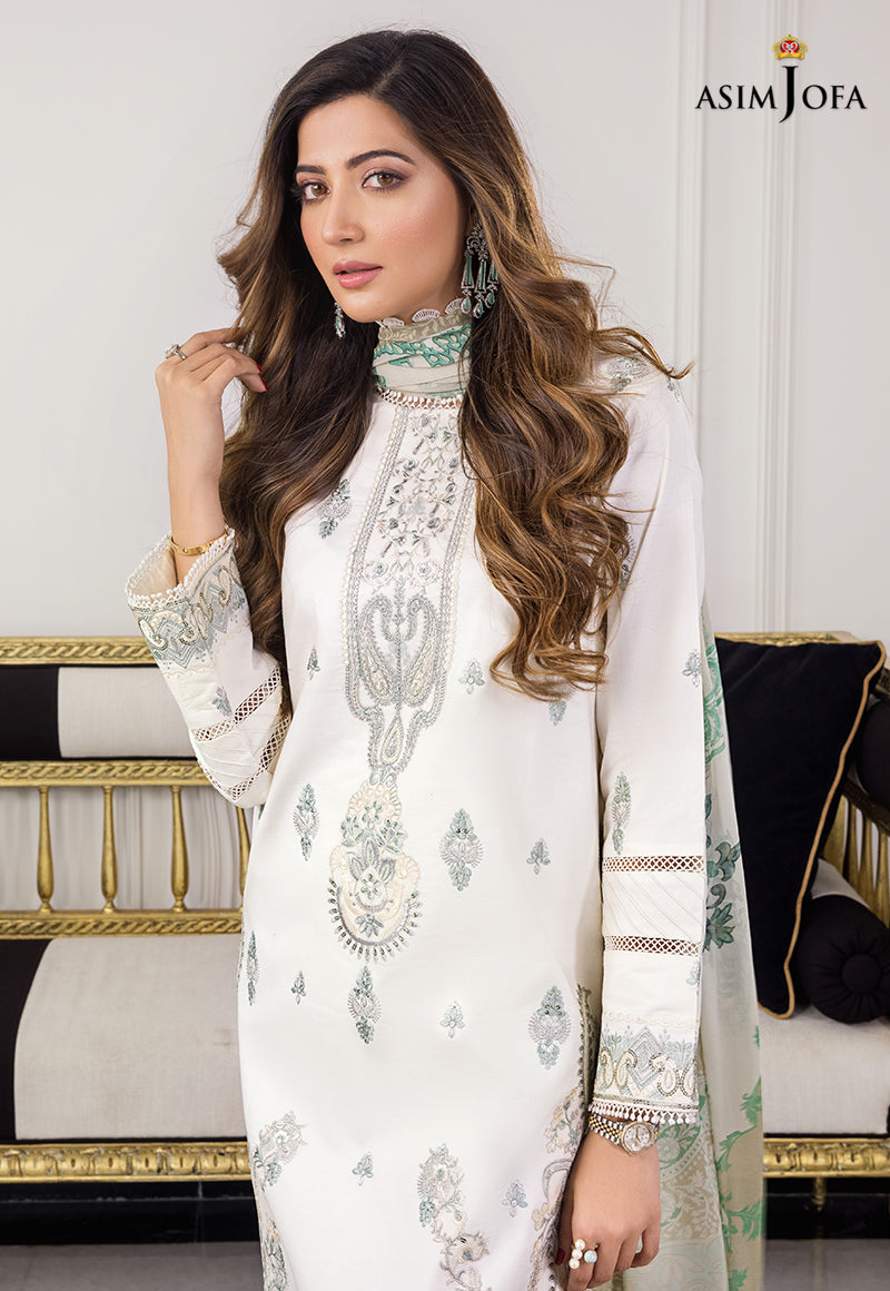 AJAE-10 EMBROIDERED CAMBRIC 3 PCS