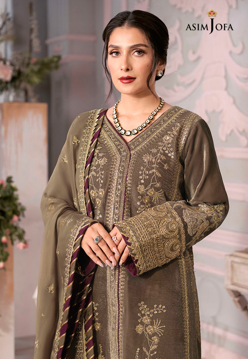 AJAM-03 EMBROIDERED VELVET 3 PCS