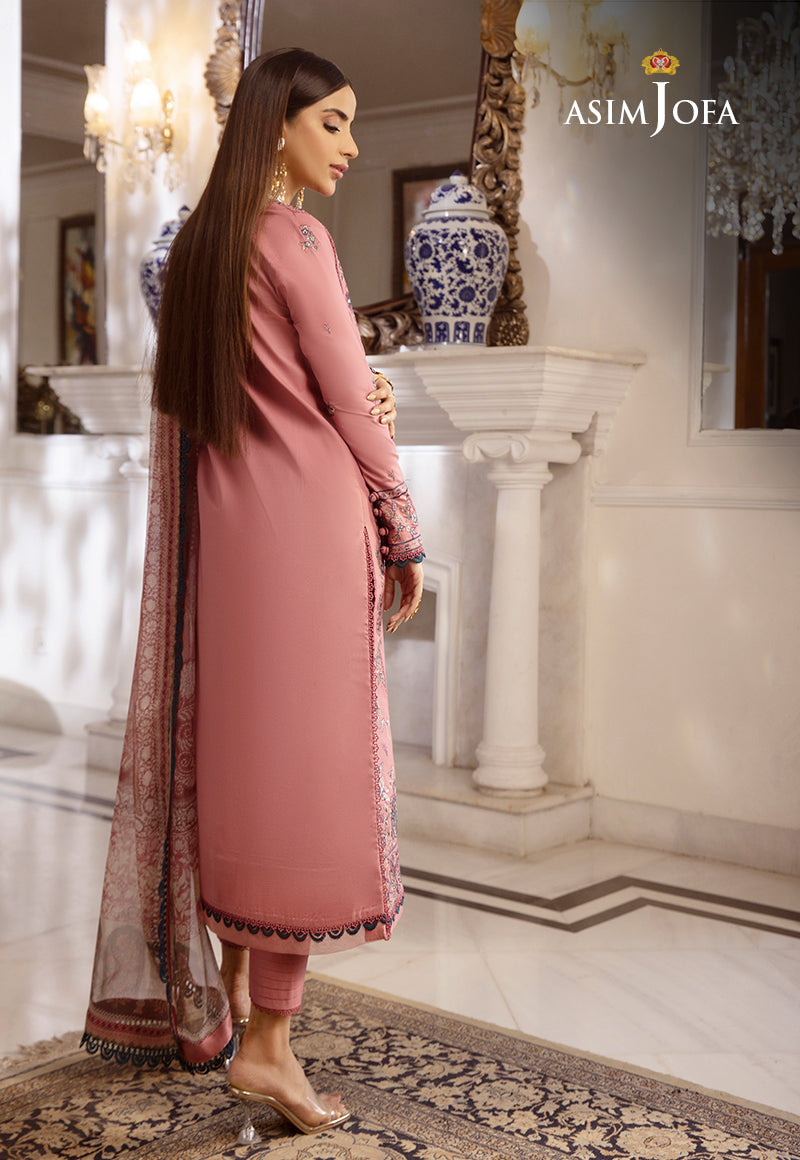 AJAS-31 DESIGNERS EMBROIDERED STITCHED 3 PCS