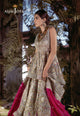 AJBRD-04 HAND EMBROIDERED BRIDAL DRESS 3 PCS