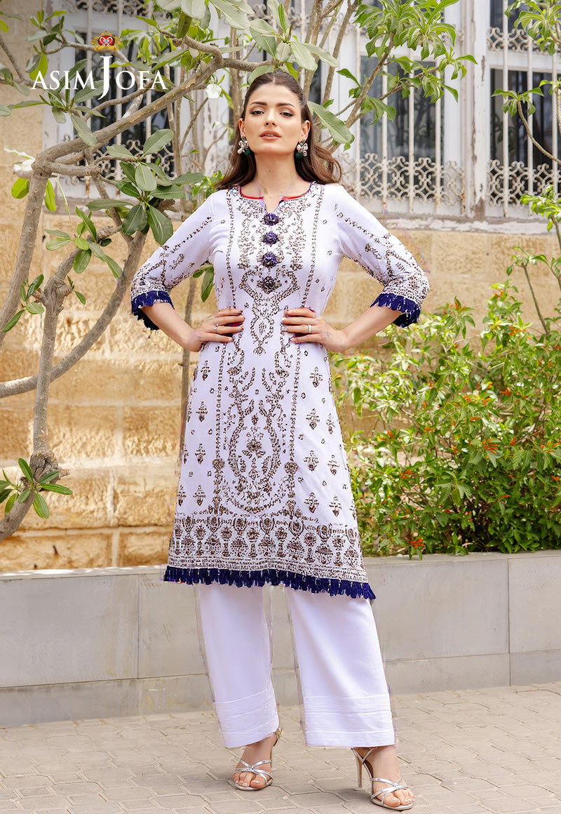 AJDSAI-11 EMBROIDERED DOBBY STITCHED 3 PCS