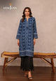 AJULFID-01 Embroidered Net Stitched 3 Pcs