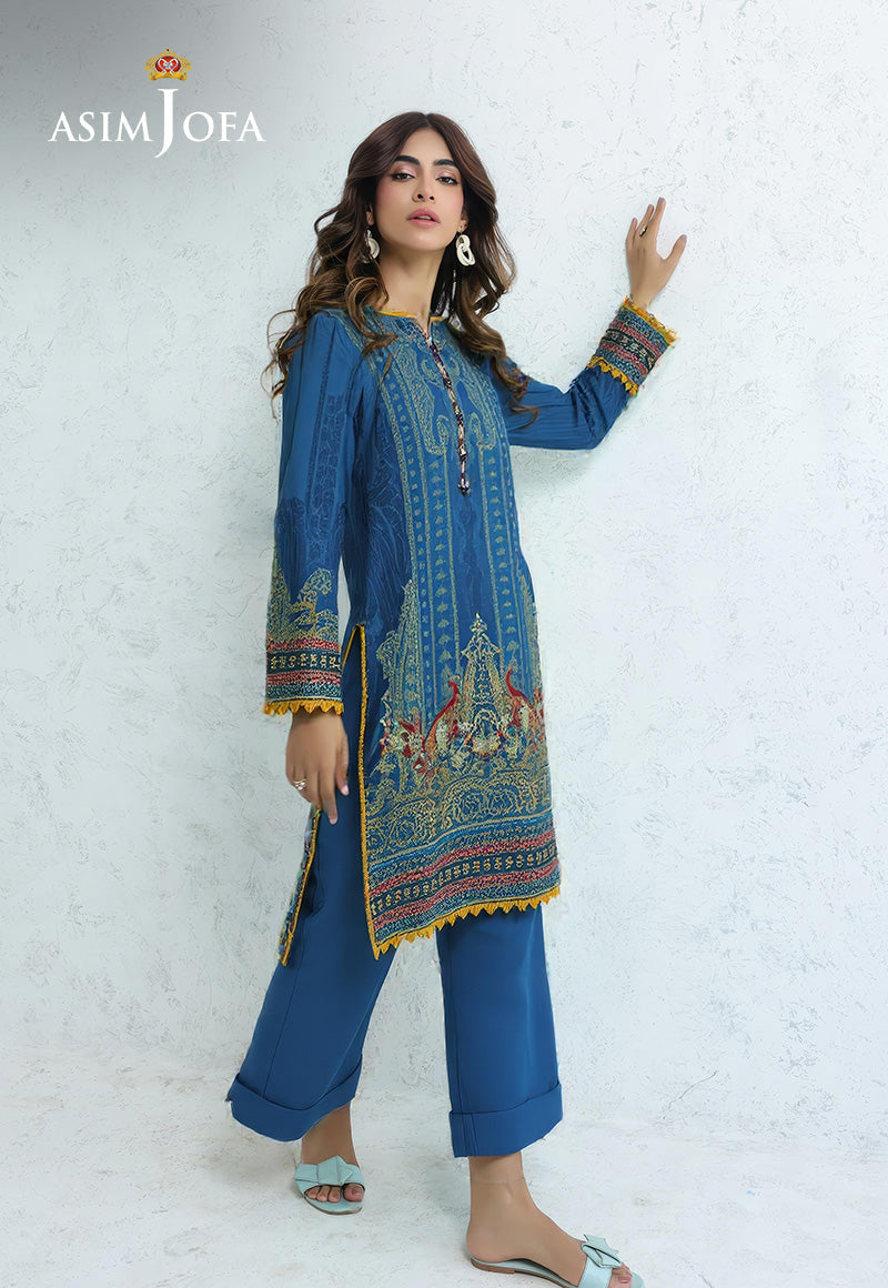 AJDSAI-15 PRINTED LAWN STITCHED 2 PCS