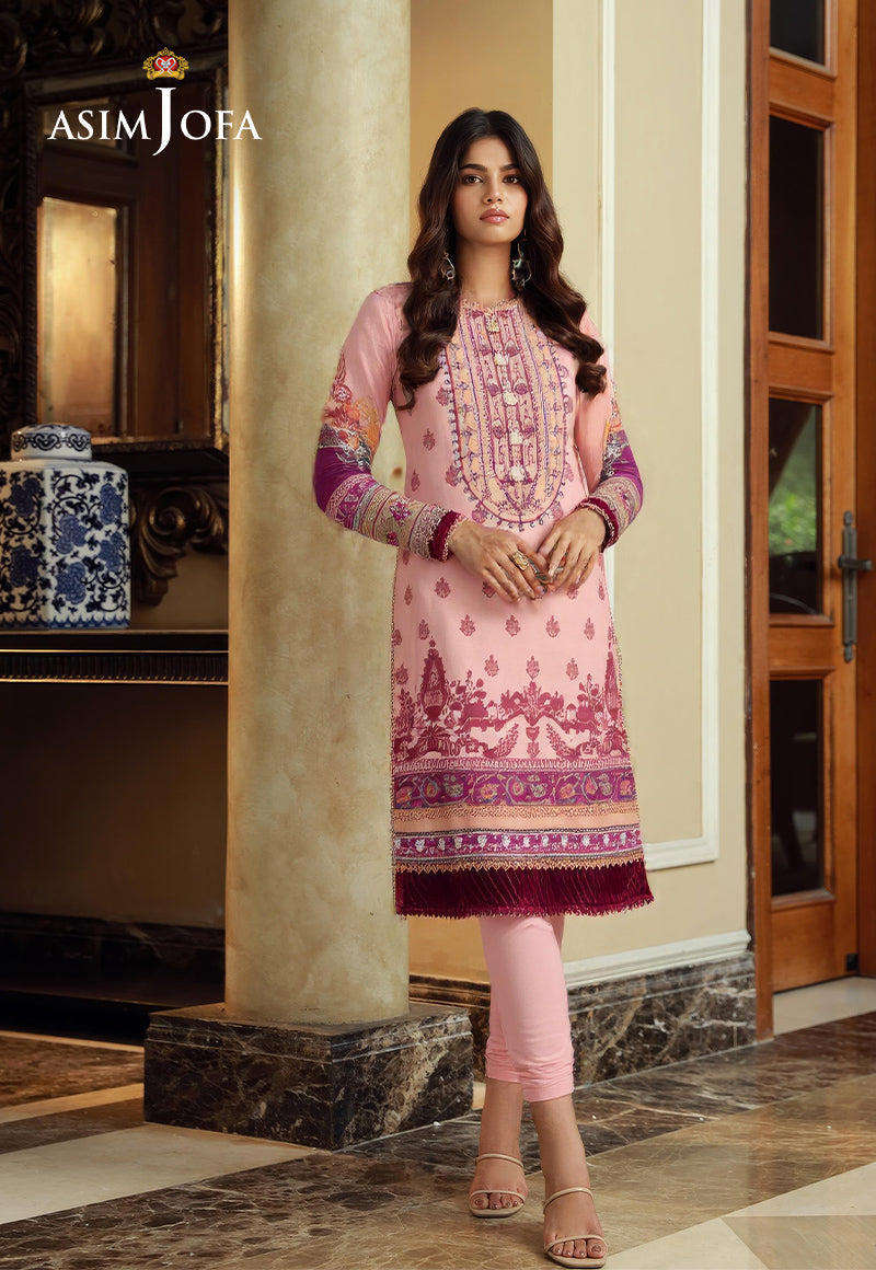 AJDSAI-186 LAWN STITCHED 1 PC
