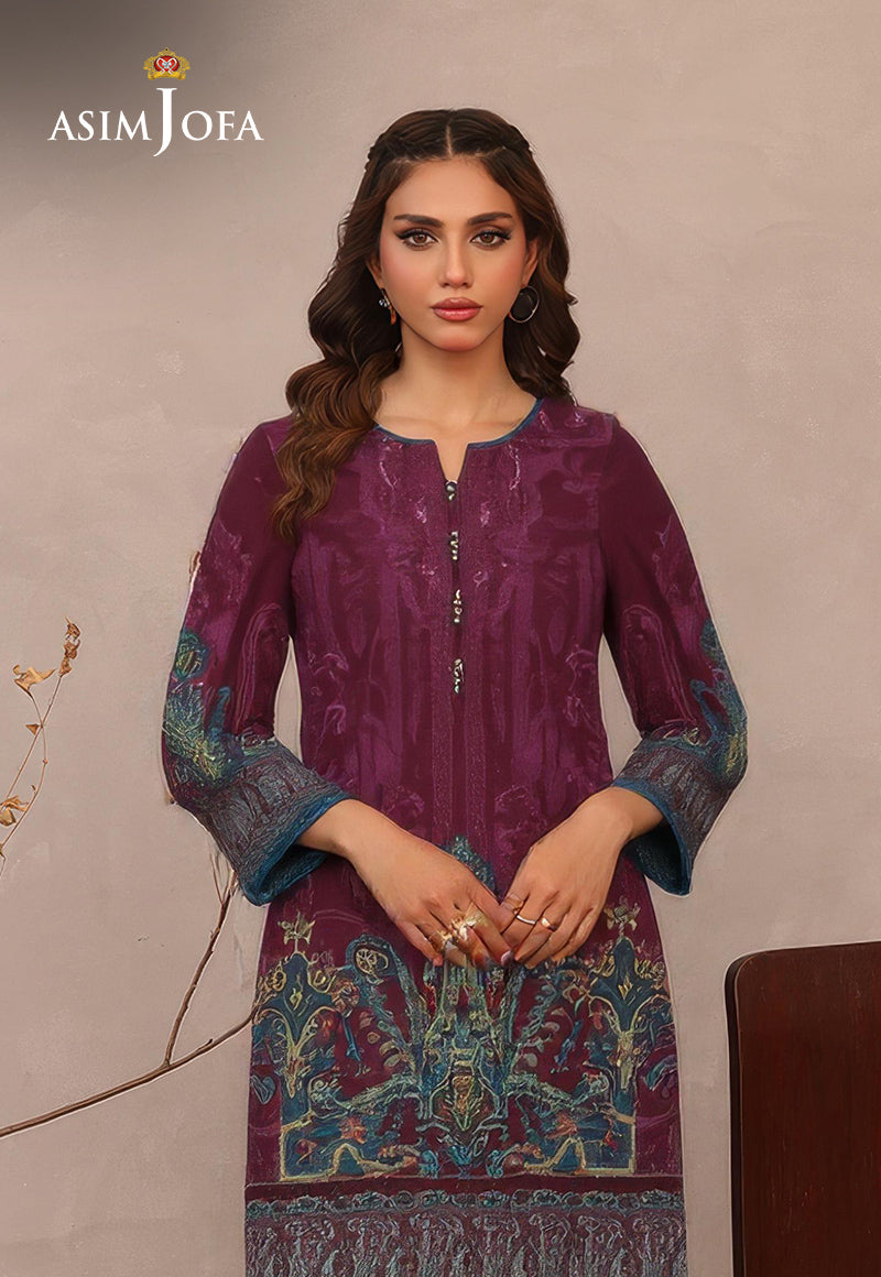 AJDSAI-261 PRINTED LAWN STITCHED 3 PCS