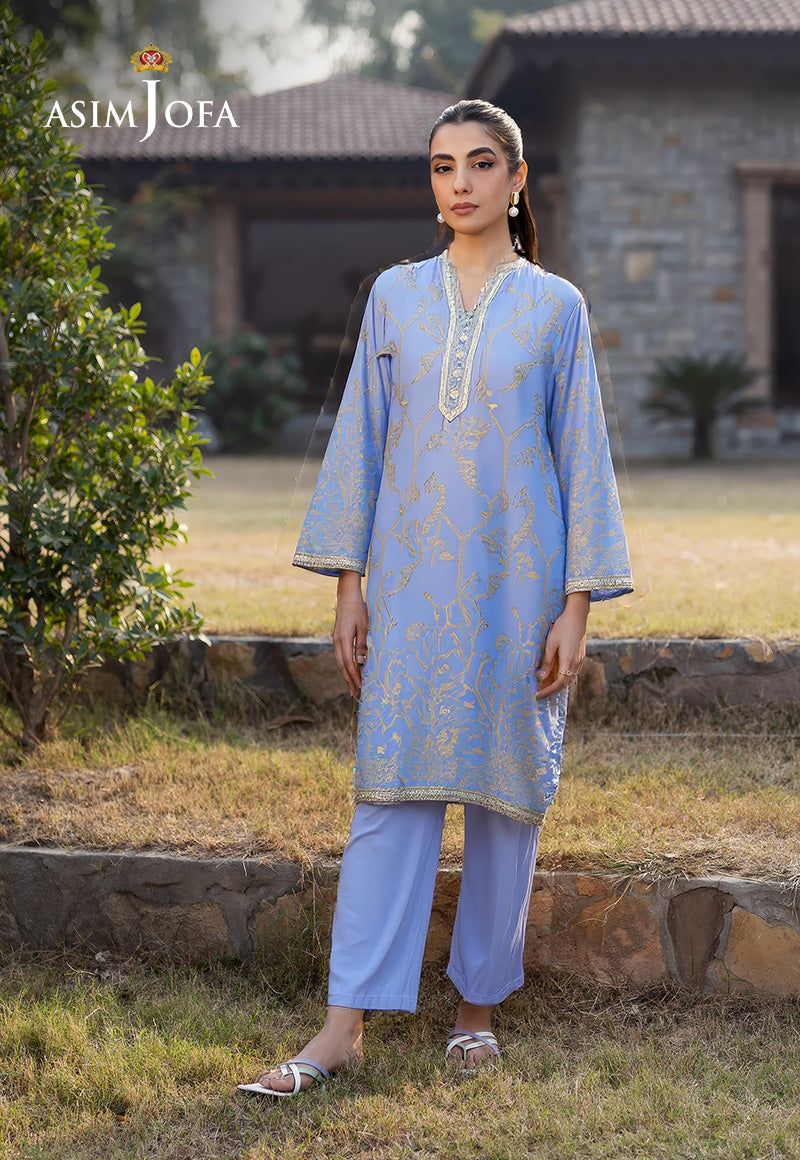 AJDSAI-31 EMBROIDERED JACQUARD STITCHED 3 PCS