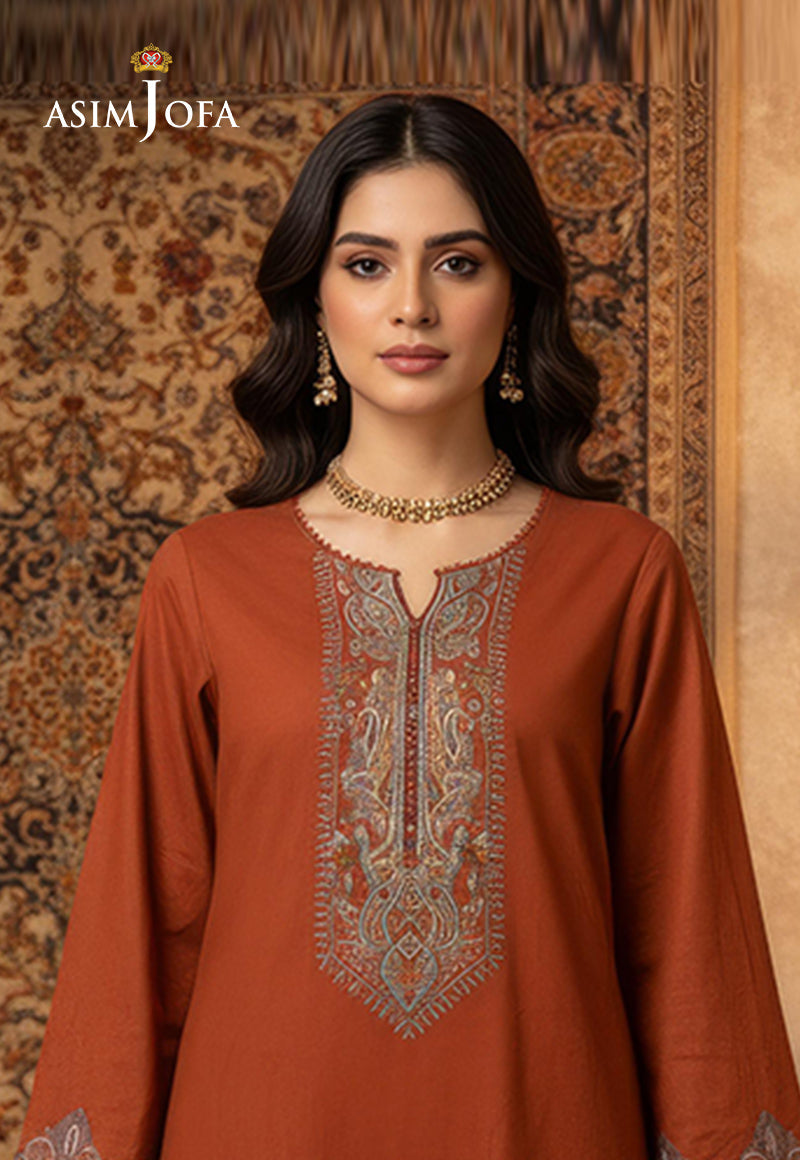 AJDSAI-442 LAWN STITCHED 3 PCS