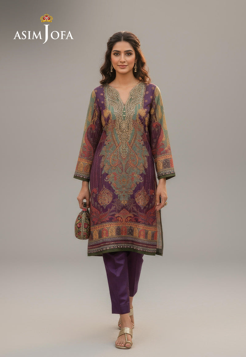 AJDSAI-458 KHADDAR STITCHED 1 PC