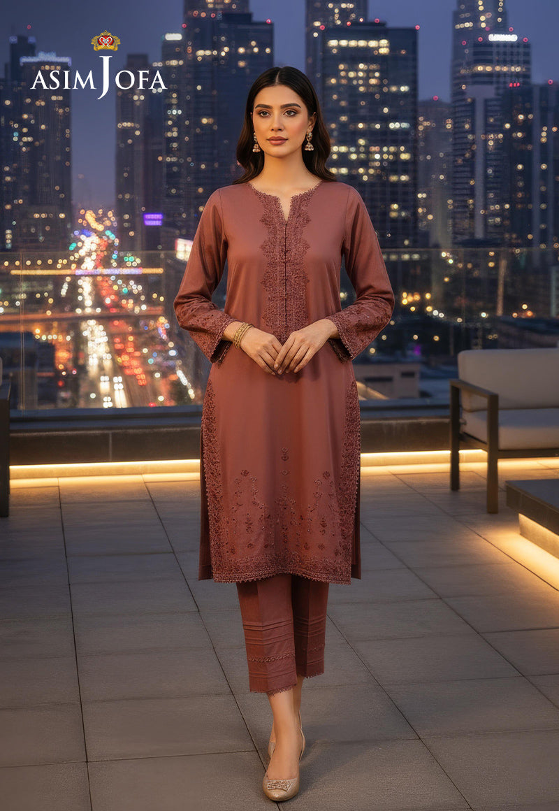 AJDSAI-463 LAWN COTTON STITCHED 2 PCS