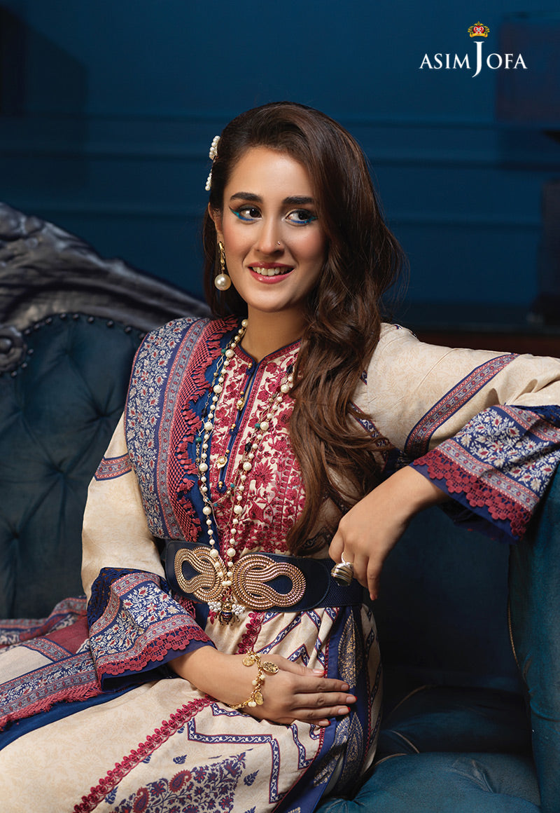 AJE-04 EMBROIDERED CAMBRIC 3 PCS