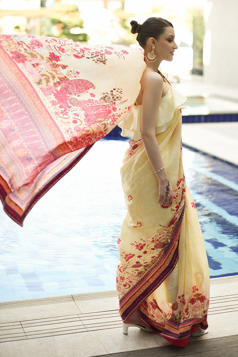 Lemonade Saree
