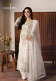 AJHED-03 EMBROIDERED ORGANZA Stitched 3 PCS
