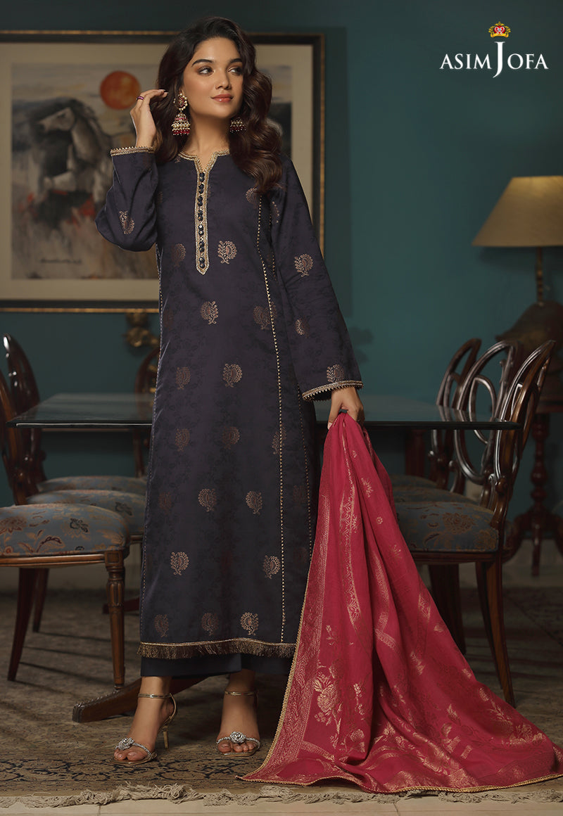 AJJD-04 PRINTED VISCOSE JACQUARD 3 PCS