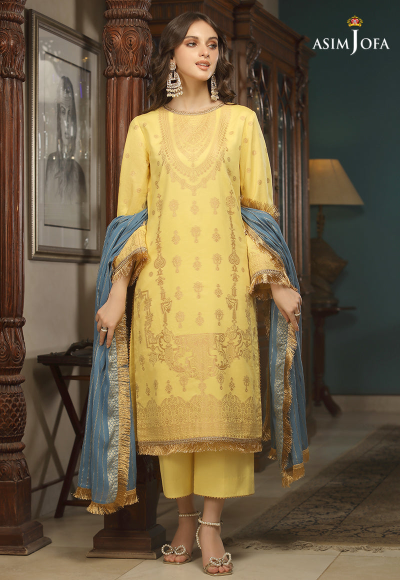 AJJD-10 EMBROIDERED JACQUARD 3 PCS