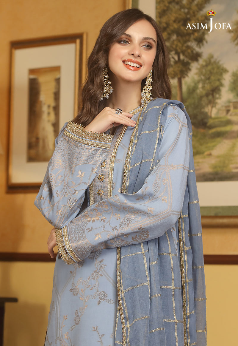AJJD-11 EMBROIDERED JACQUARD 3 PCS