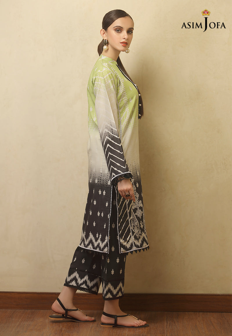 AJJD-18 PRINTED CAMBRIC 2 PCS