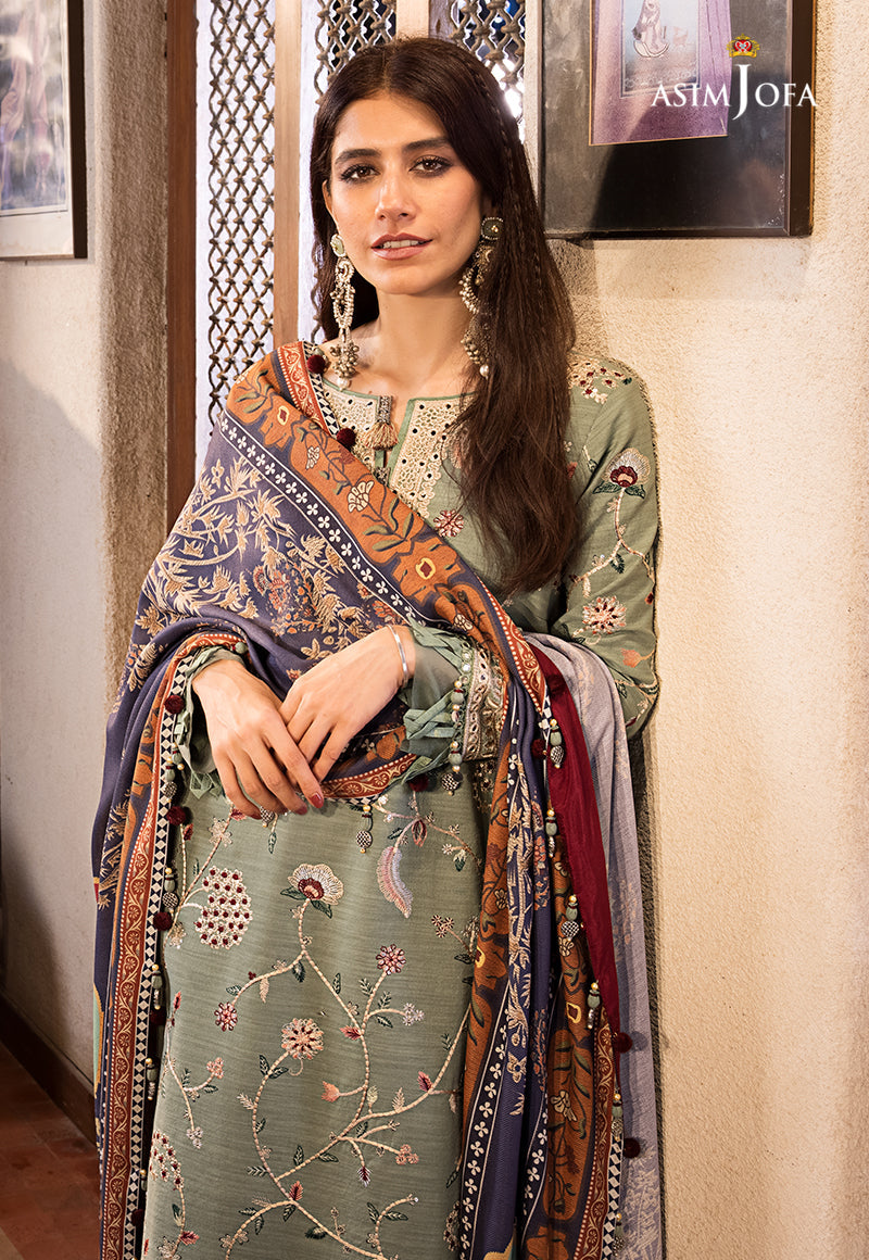 Ajso-93 Unstitched Dupatta 1 Pc Dupatta