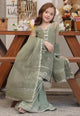 AJLLFB-19 Embroidered Chiffon Stitched 3 Pcs