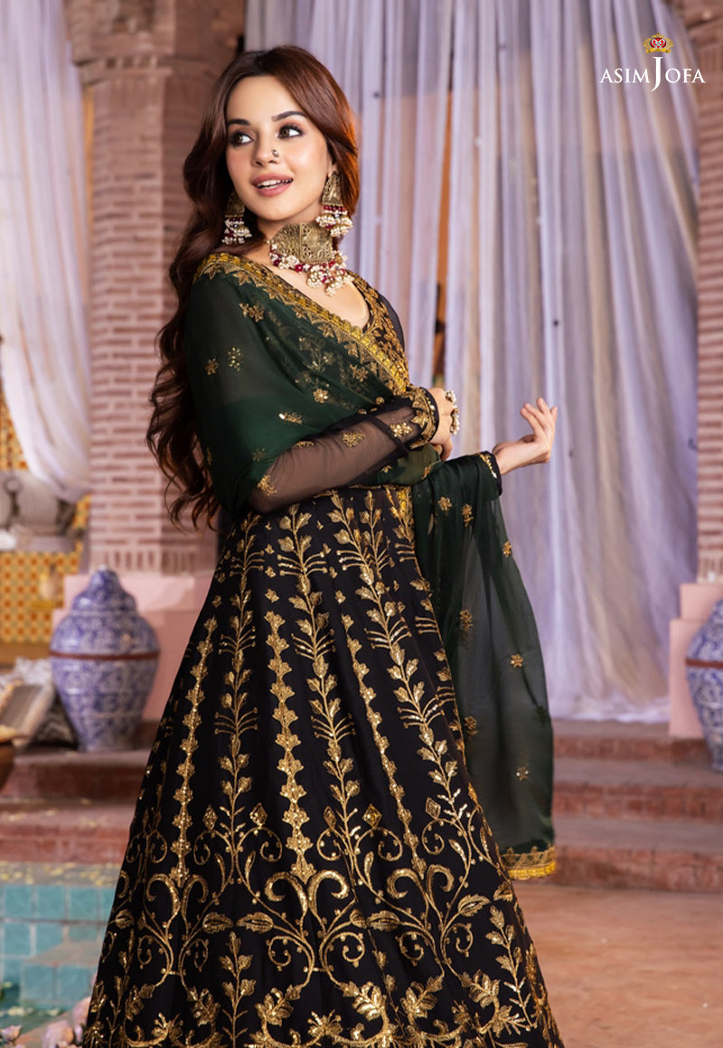 AJM-01 EMBROIDERED CHIFFON 3 PCS