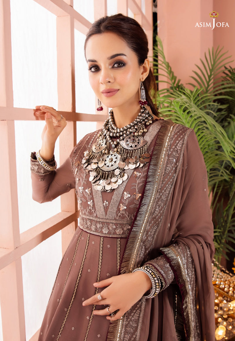AJM-17 EMBROIDERED CHIFFON 3 PCS