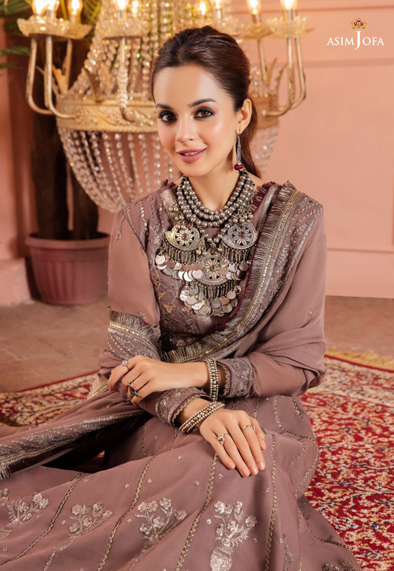 AJM-17 EMBROIDERED CHIFFON 3 PCS