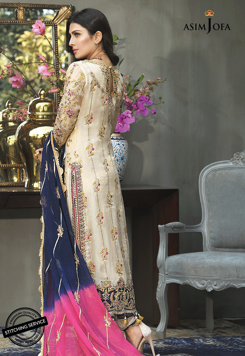 AJMC-04 EMBROIDERED MAYSURI 3 PCS