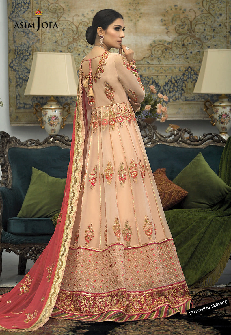 AJMC-05 EMBROIDERED ORGANZA 3 PCS