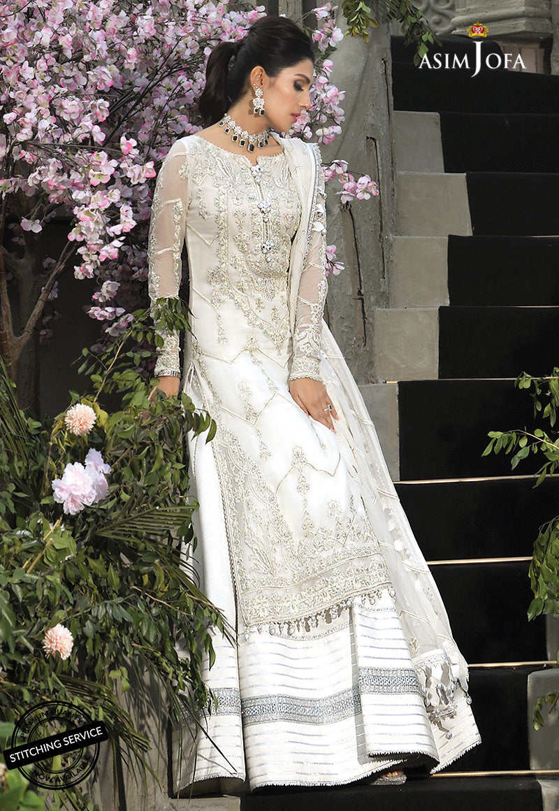 AJMC-10 EMBROIDERED CRINKLE CHIFFON 3 PCS