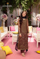 AJUBFD-10 EMBROIDERED JACQUARD Stitched 3 PCS