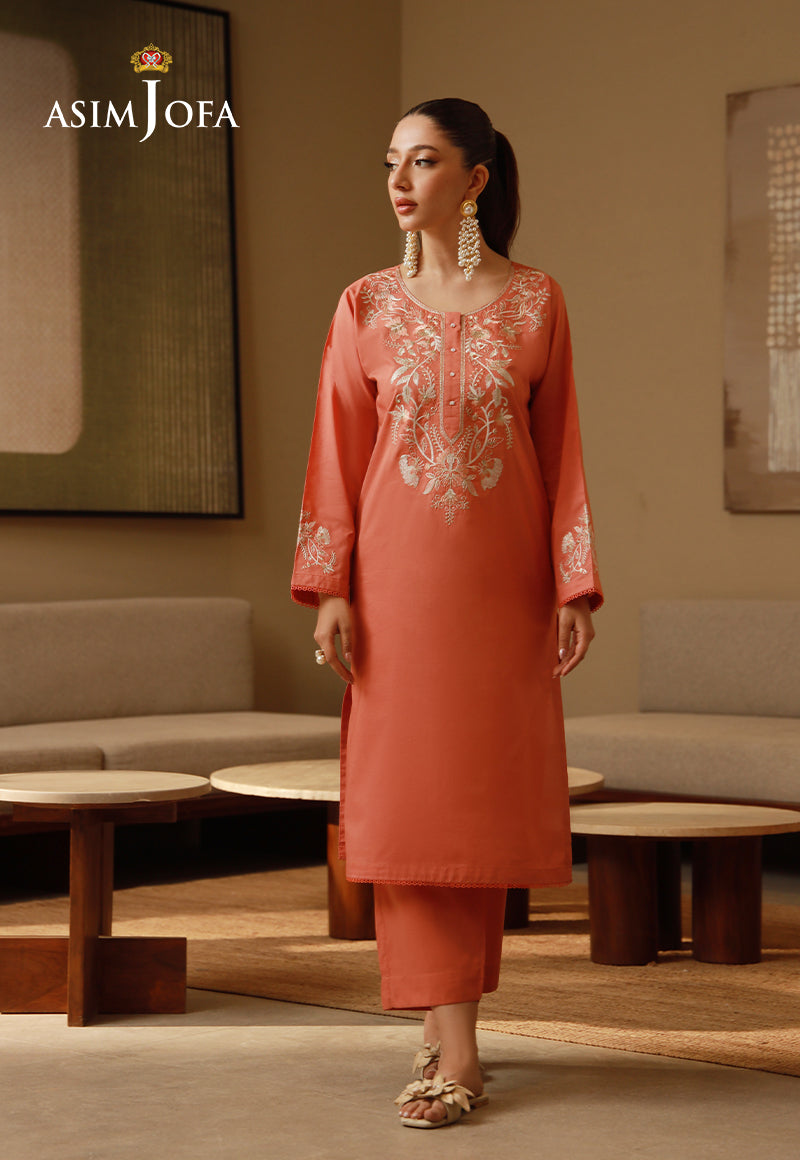 AJPB-128 EMBROIDERED CAMBRIC STITCHED 2 PCS