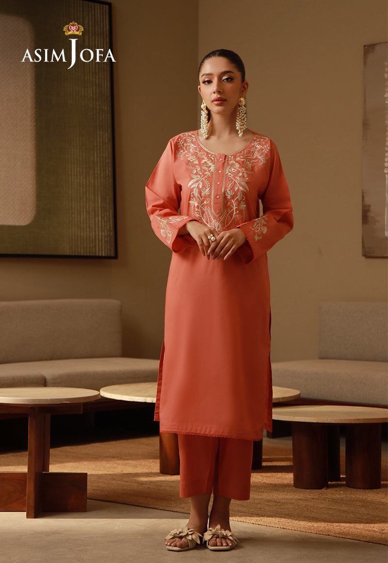 AJPB-128 EMBROIDERED CAMBRIC STITCHED 2 PCS