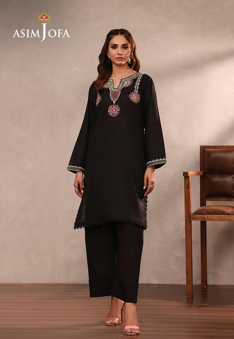 AJPB-135 EMBROIDERED CAMBRIC STITCHED 2 PCS
