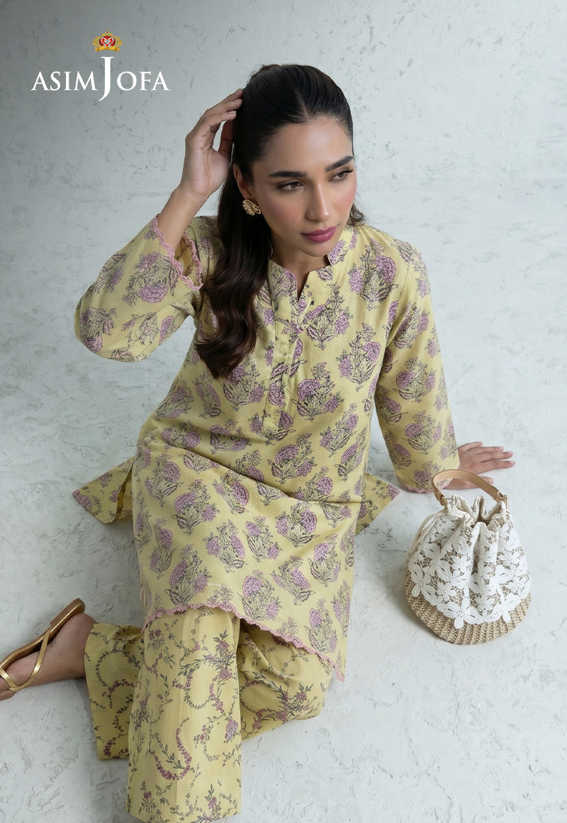 AJPB-205 PRINTED CAMBRIC STITCHED 2PCS