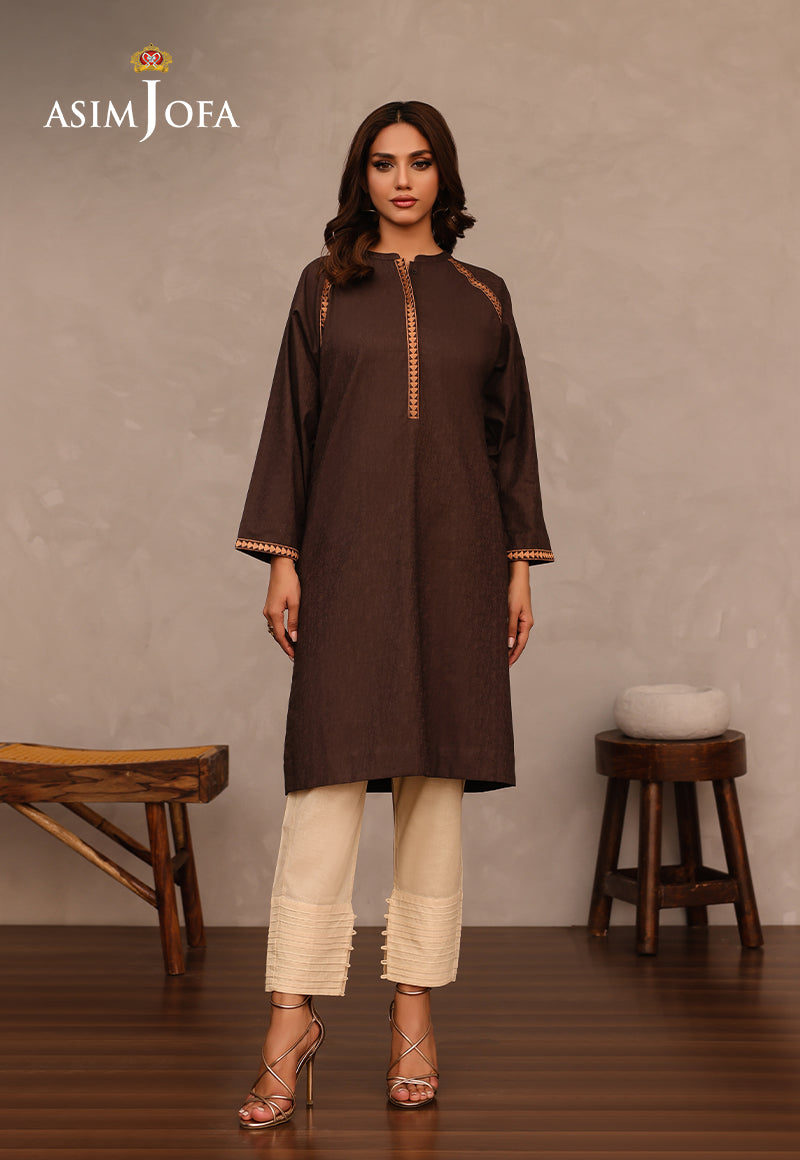 AJPE-53 EMBROIDERED JACQUARD STITCHED 1PC
